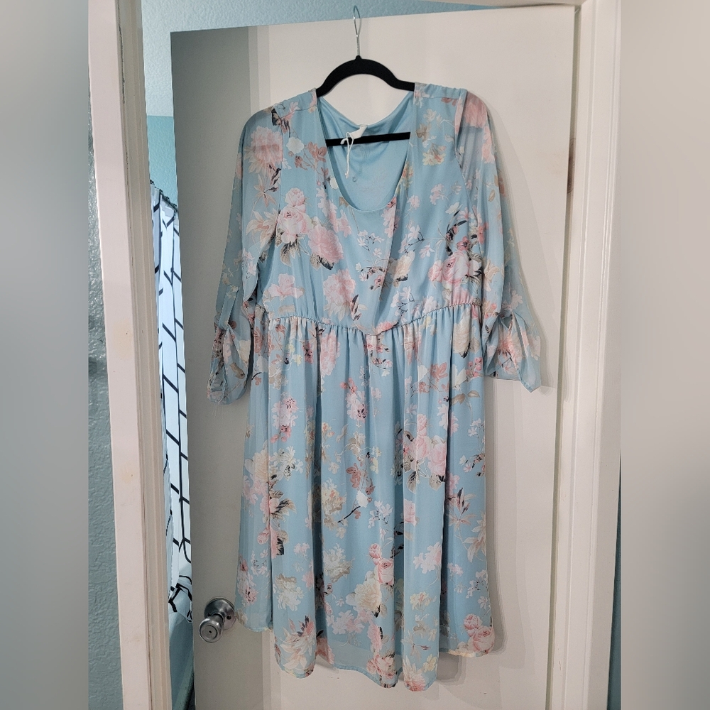 Mid length Pinkblush maternity dress